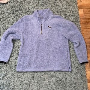 Victorias Secret PINK Steel Blue Sherpa